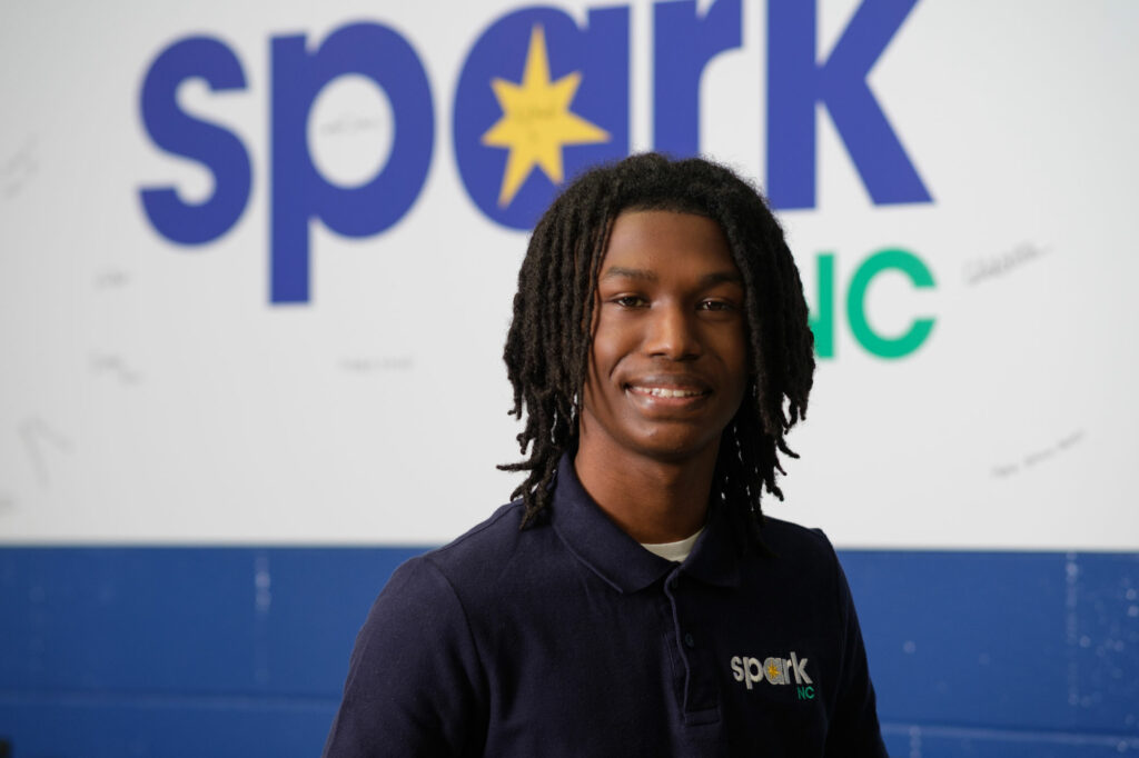 SparkNC Student Lamont Vines Jr Photo credit Alvin C. Jacobs Jr1 - | The Leon Levine Foundation